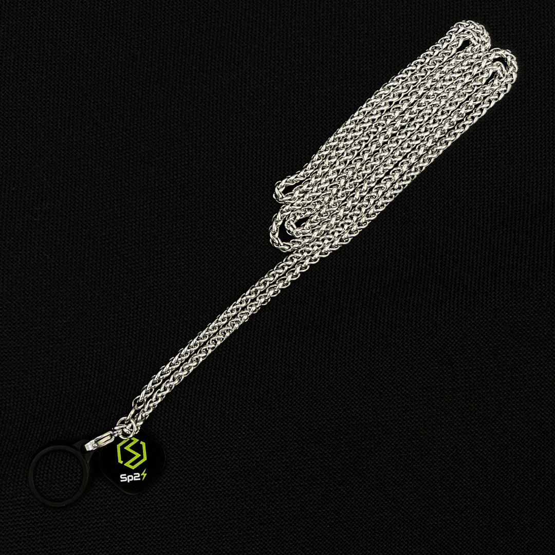 SP2S Lanyard Silver Metal-image