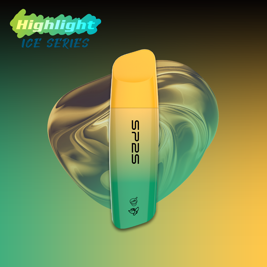 Highlight Icy Series - Banana Milkshake (3000 Puffs)-image}