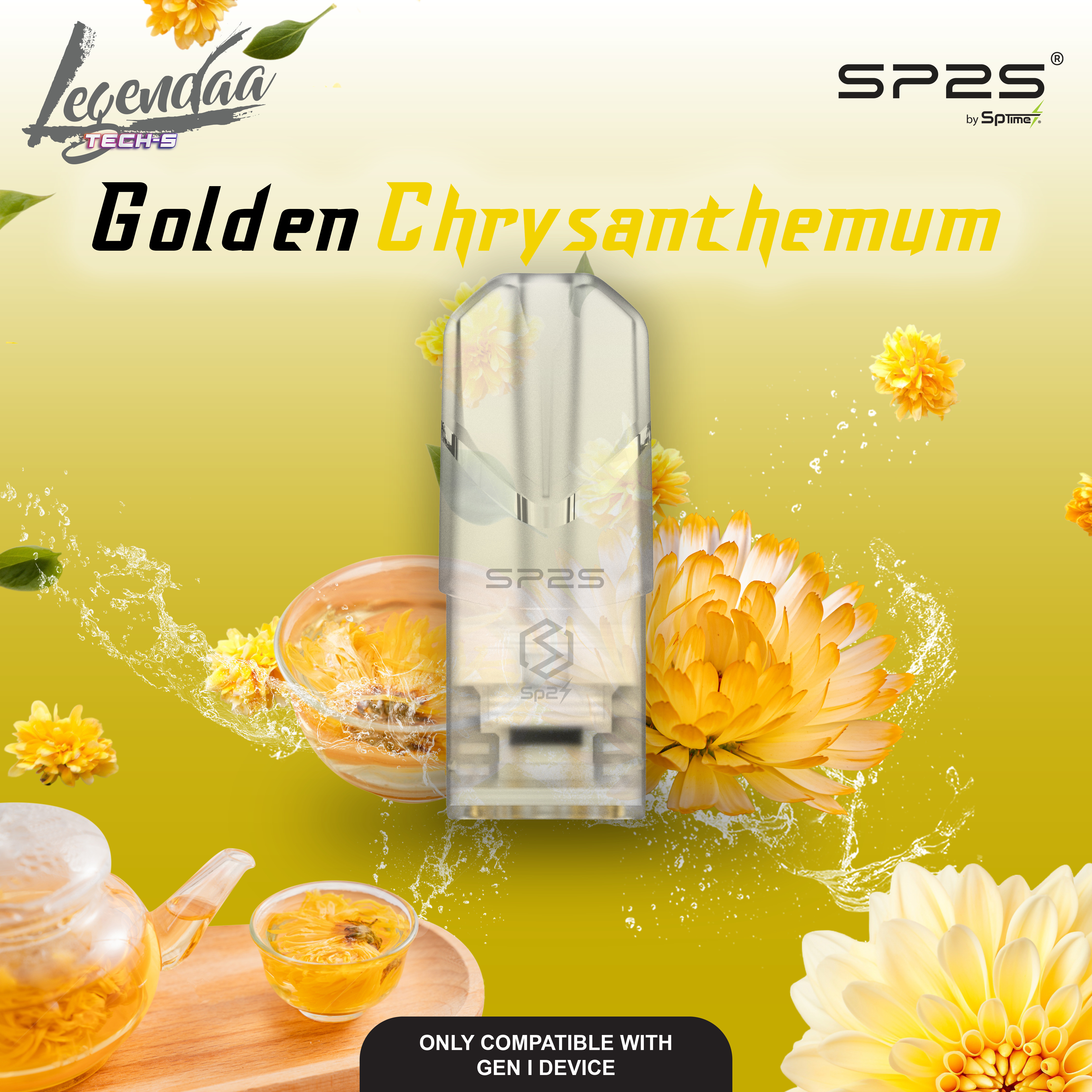 Legendaa Pod - Golden Chrysanthemum-image