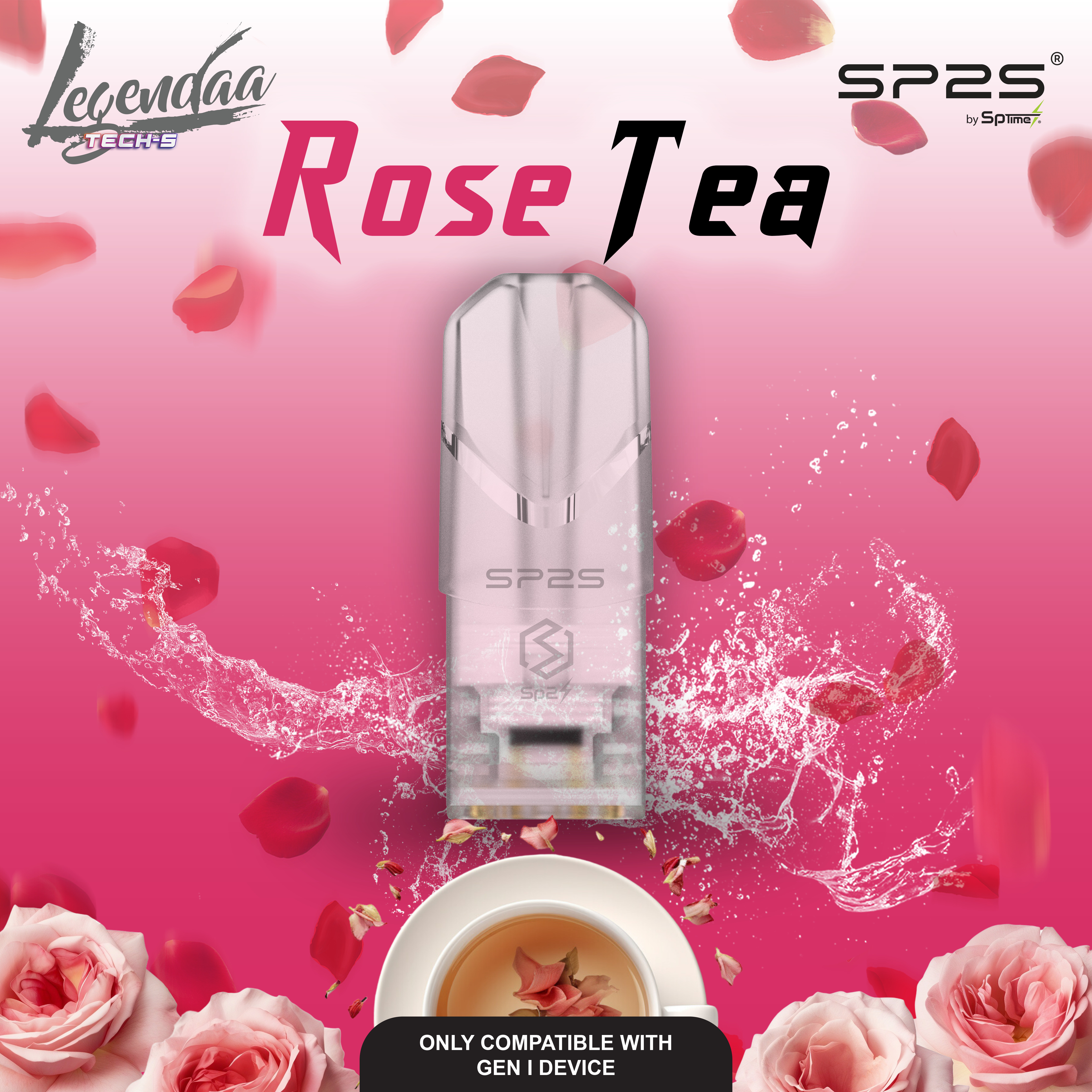 Legendaa Pod - Ice Rose Tea-image}