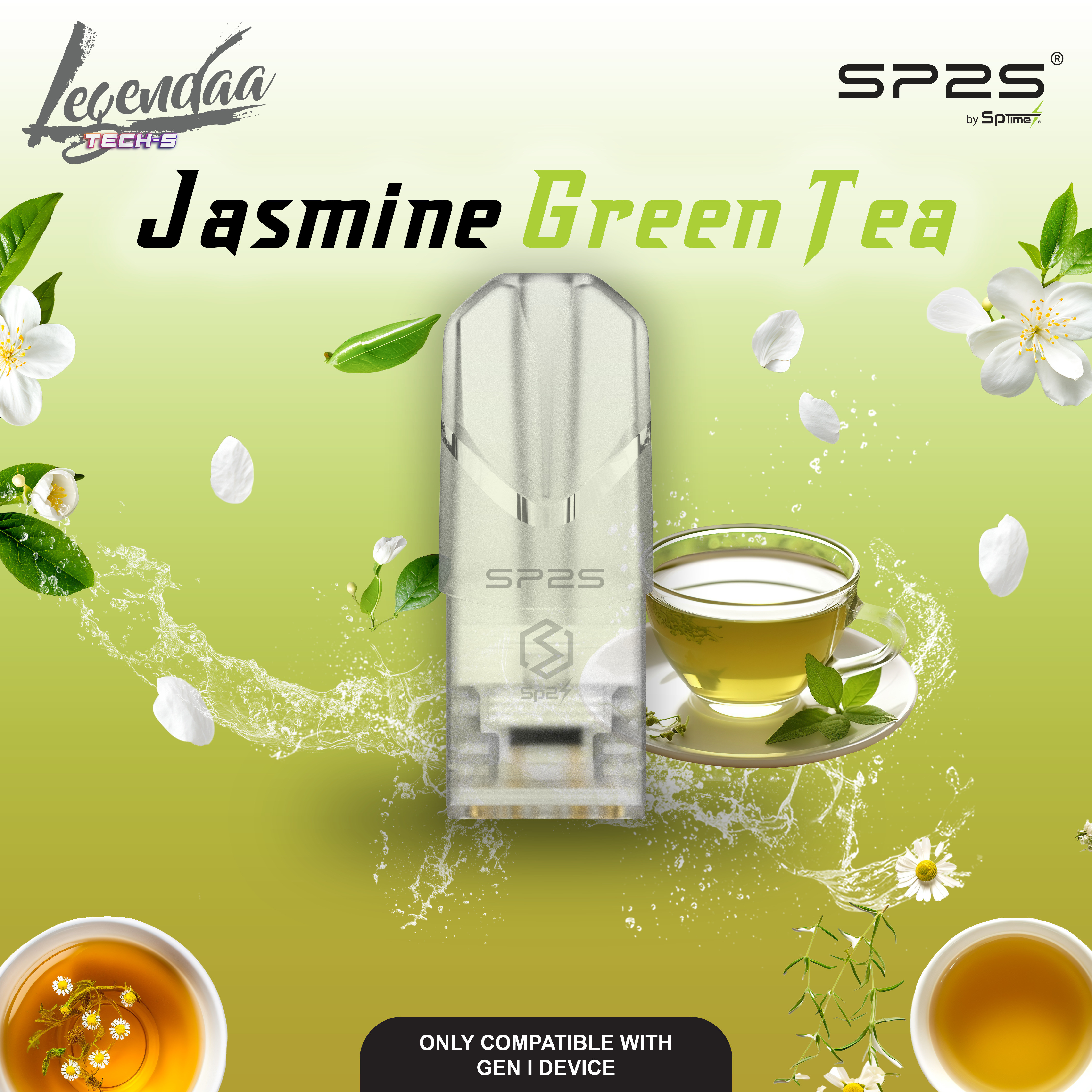 Legendaa Pod - Jasmine Green Tea-image