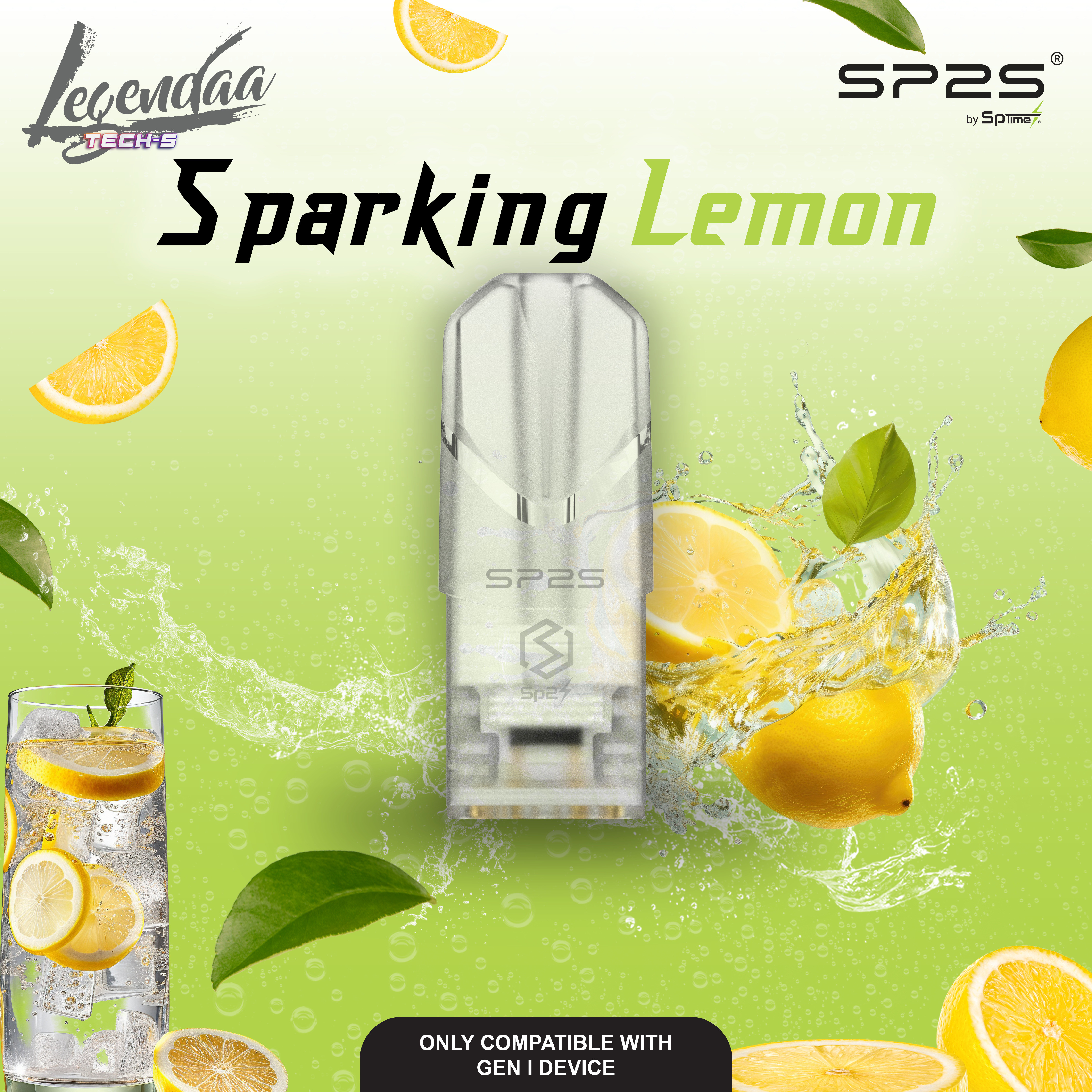 Legendaa Pod - Sparking Lemon-image