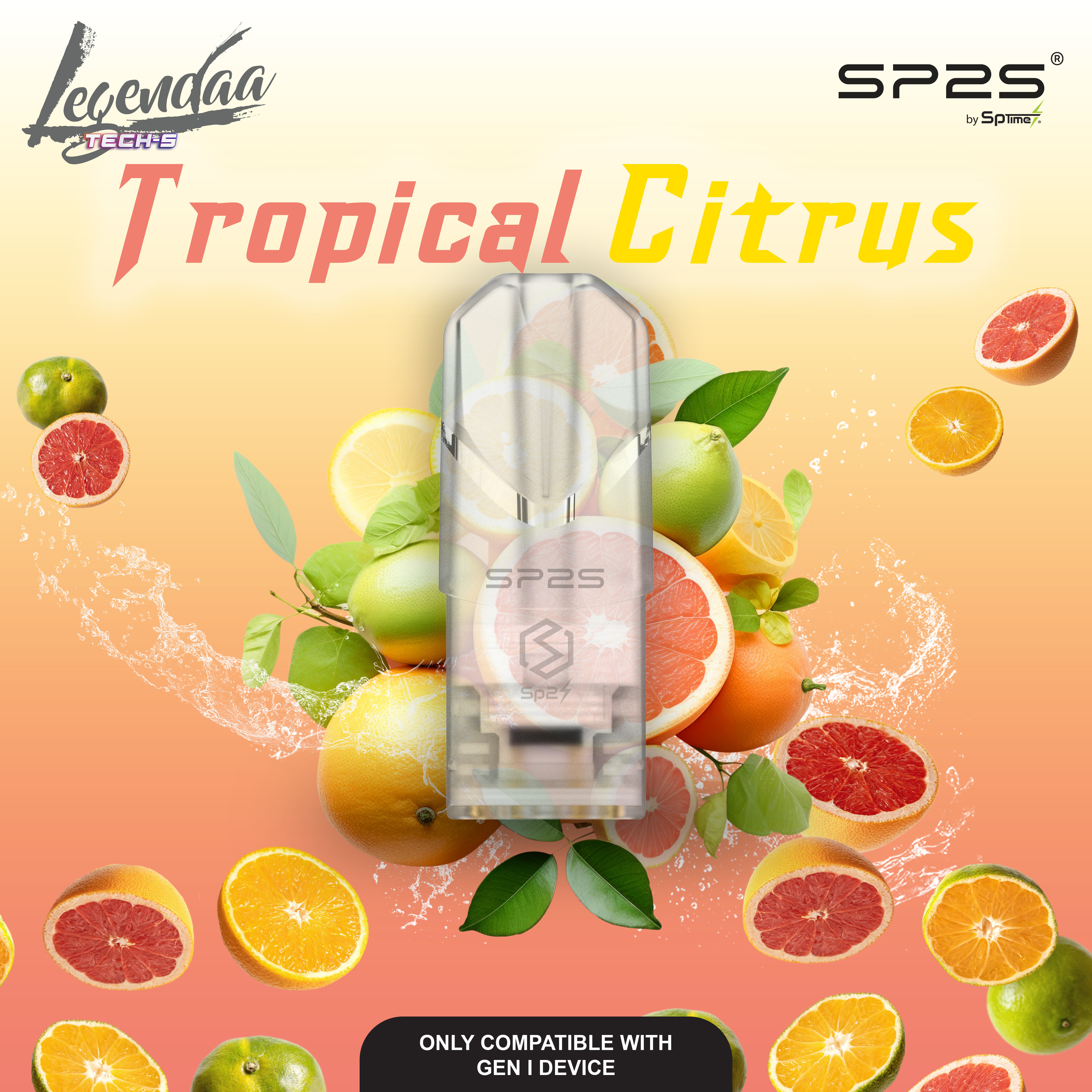Legendaa Pod - Tropical Citrus-image}