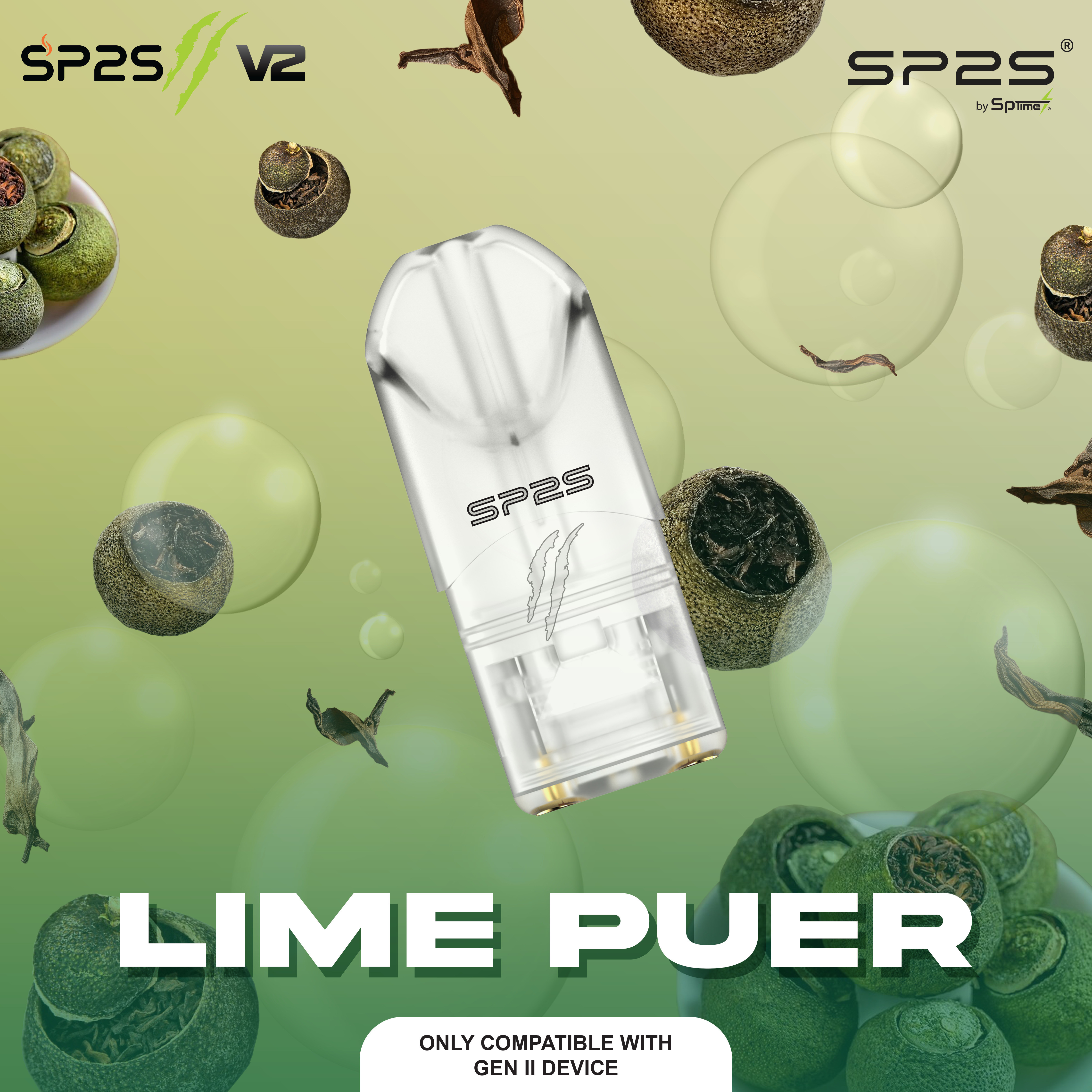 SP2S Pod - Lime Puer-image