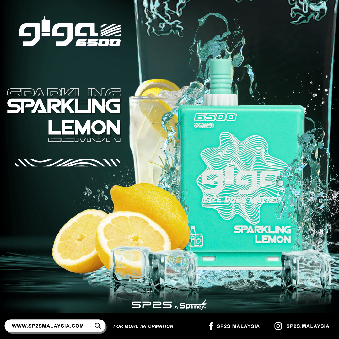 Giga Cartridge - Sparkling Lemon-image}