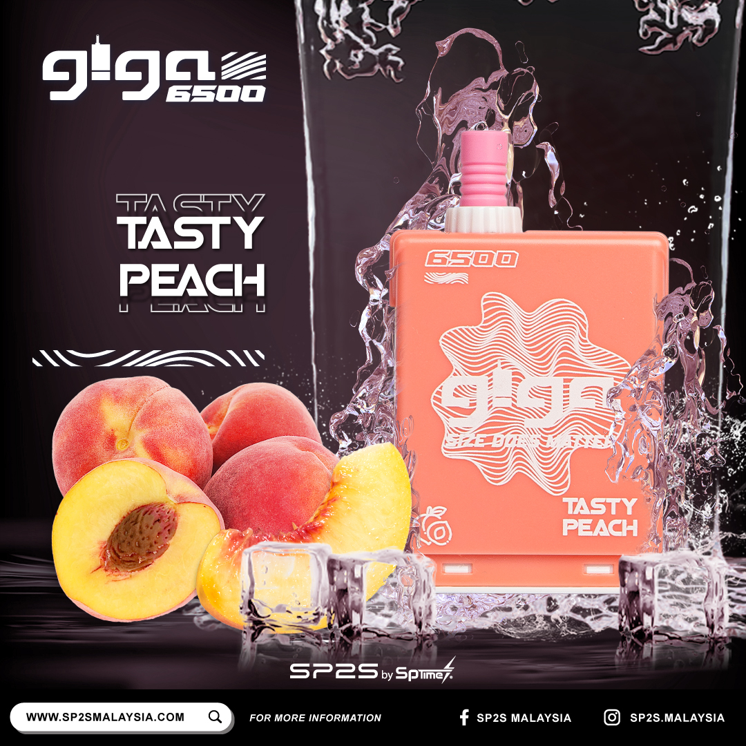 Giga Cartridge - Tasty Peach-image}