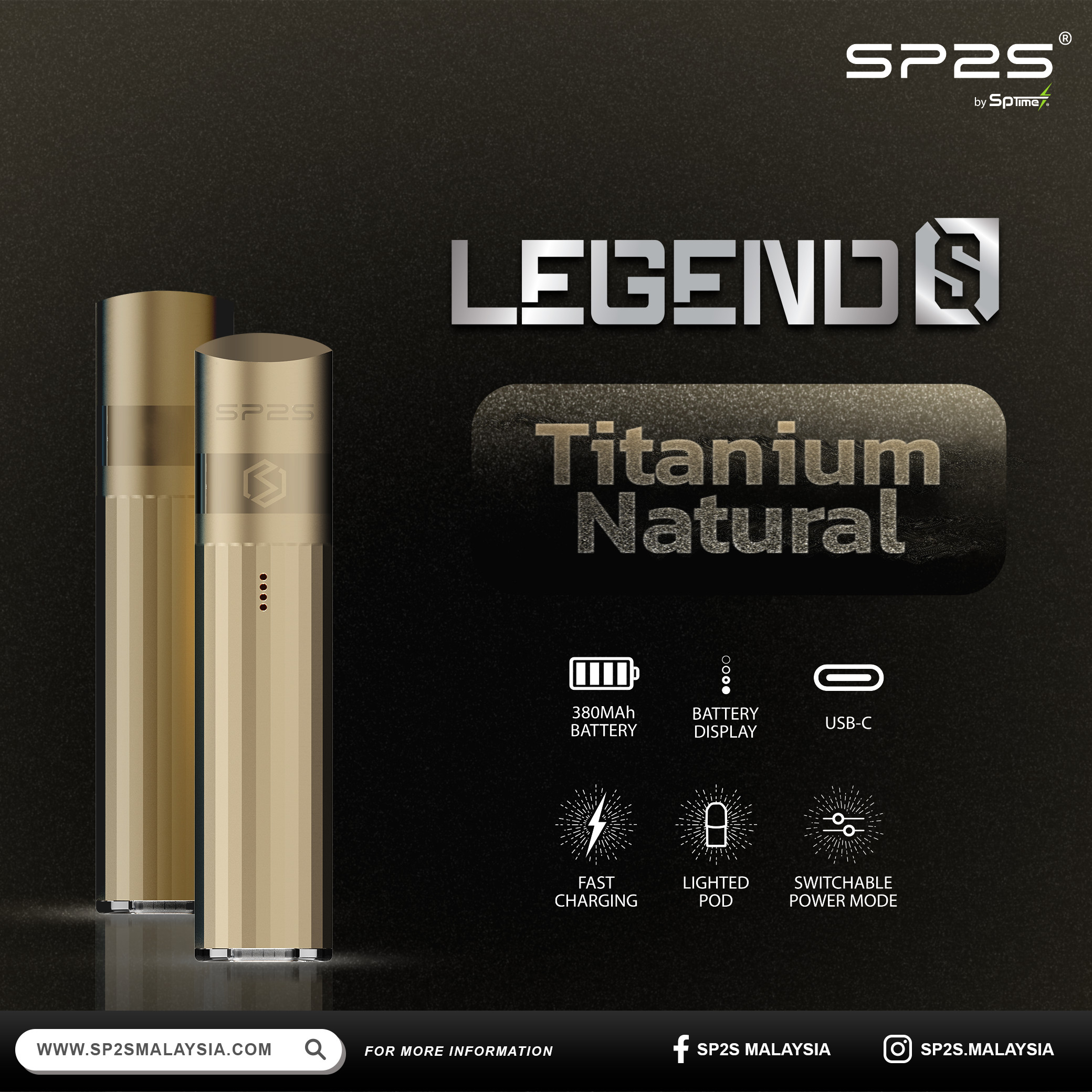 Legend S - Titanium Natural-image